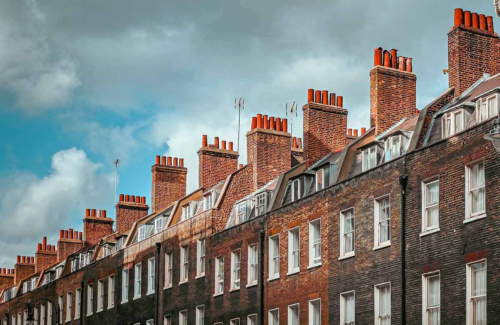 Challenges of London home renovations row of houses