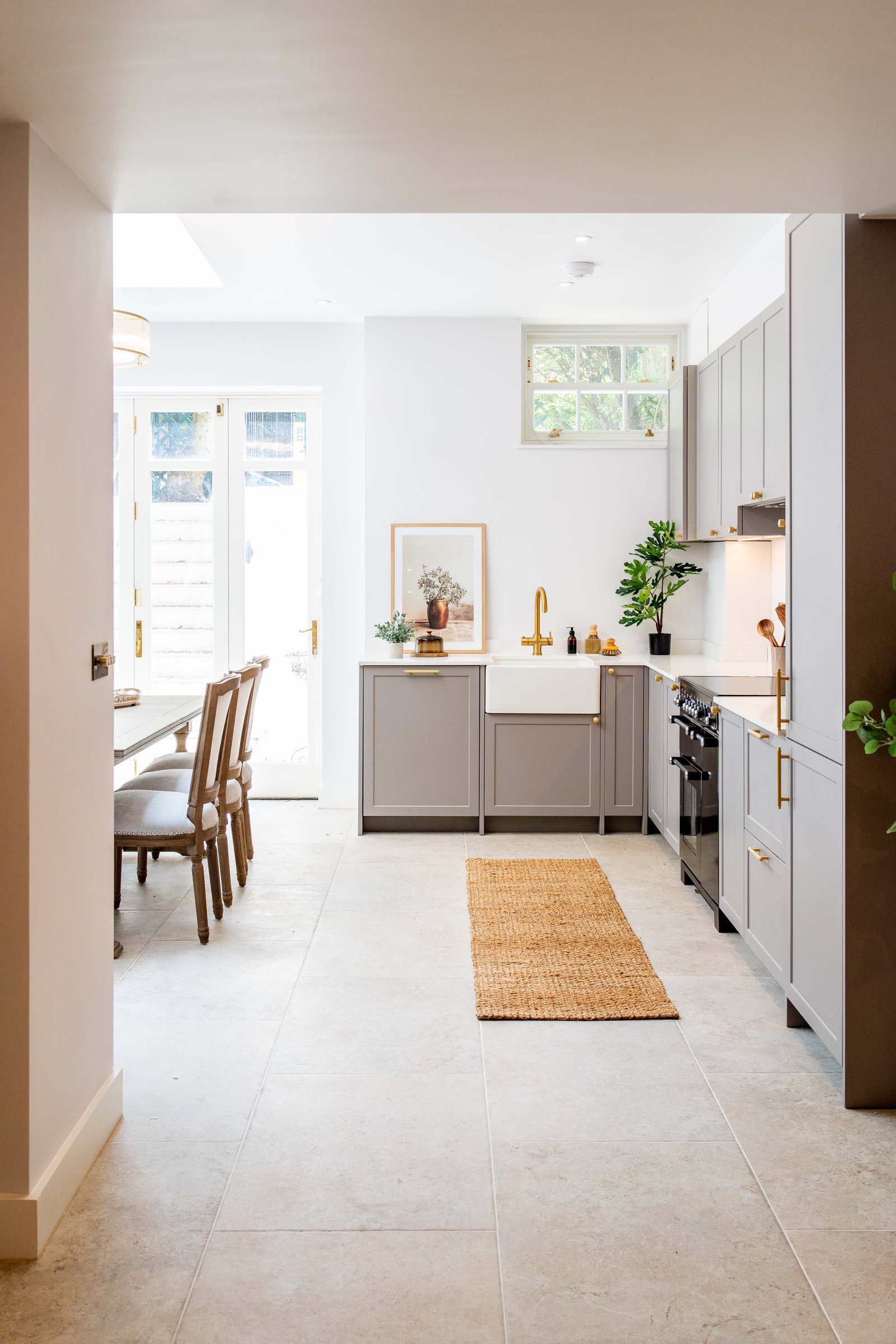 Kitchen extension and lower ground floor renovation.