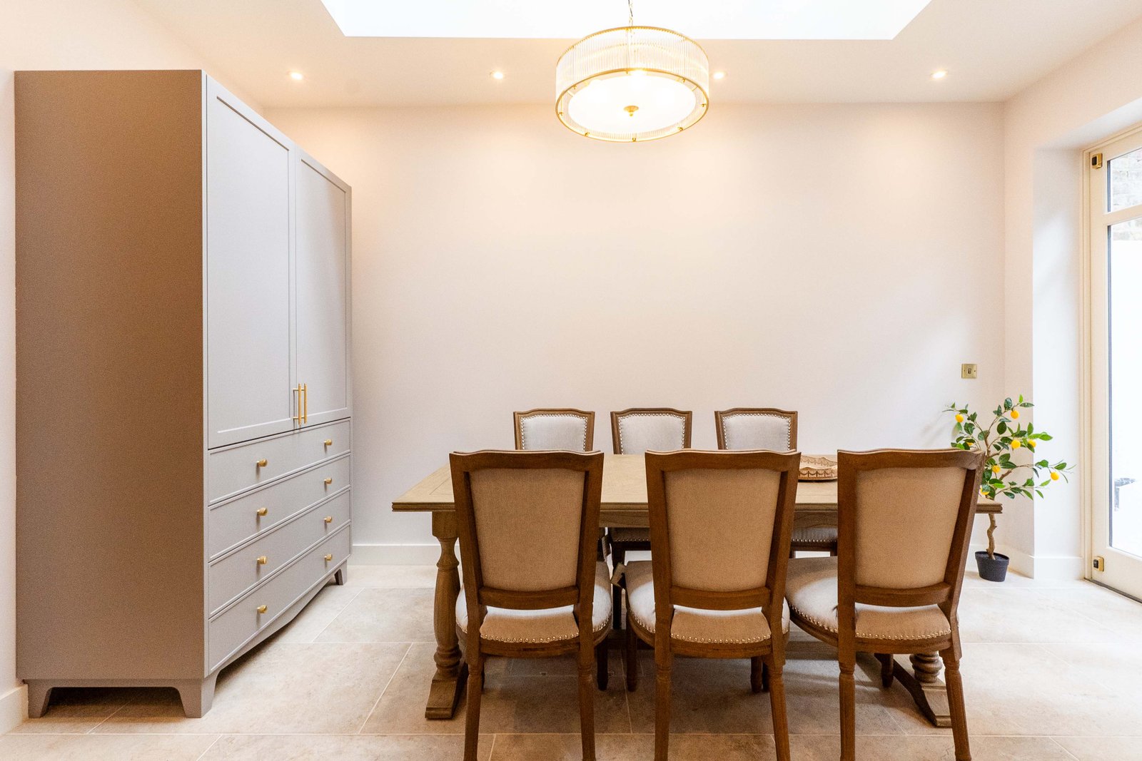 Dining area kitchen extension belgravia