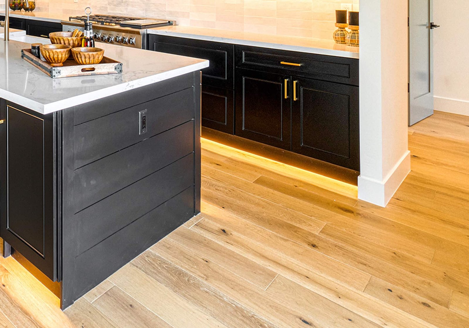 Kitchen Extension With Wooden Floor