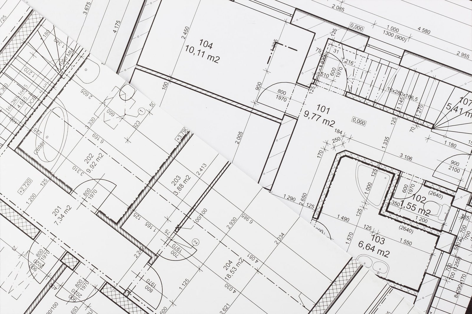Designing and planning for a home renovation project.